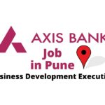 Axis Bank Job in Pune